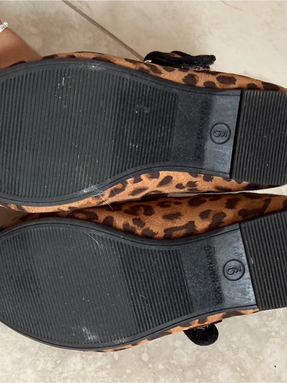 Cat&Jack Leopard Print Mary Jane Flats -